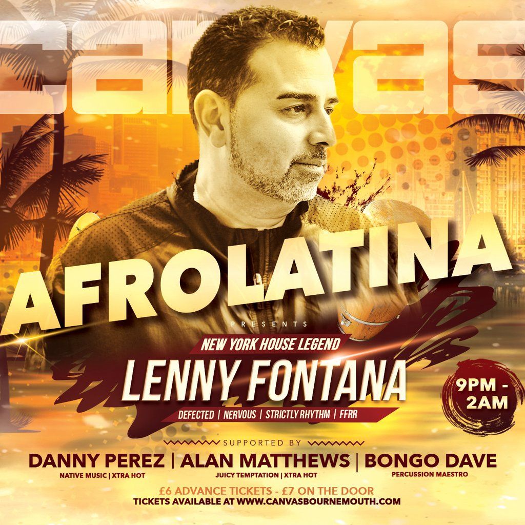 Afrolatina presents Lenny Fontana