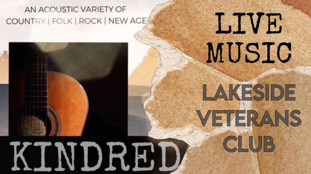 LIVE MUSIC-Lakeside Veterans Club