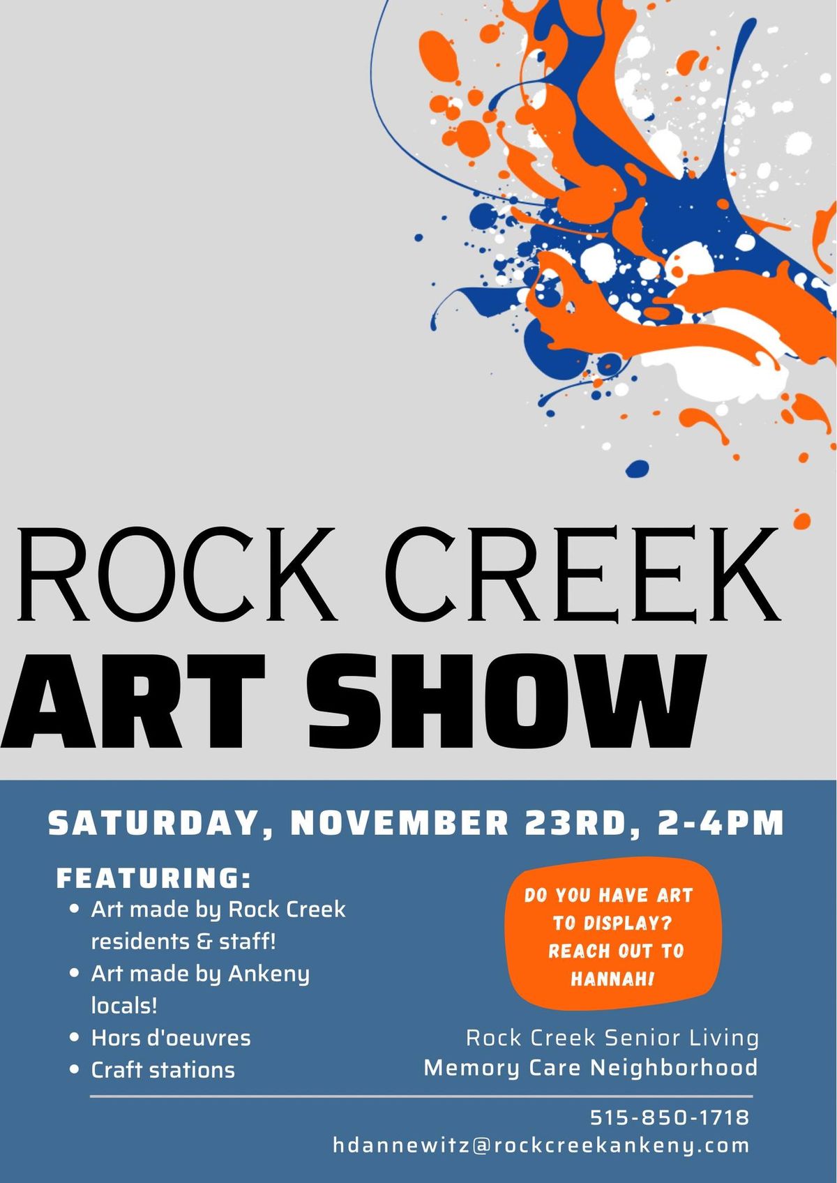 Rock Creek Art Show & Craft Fair