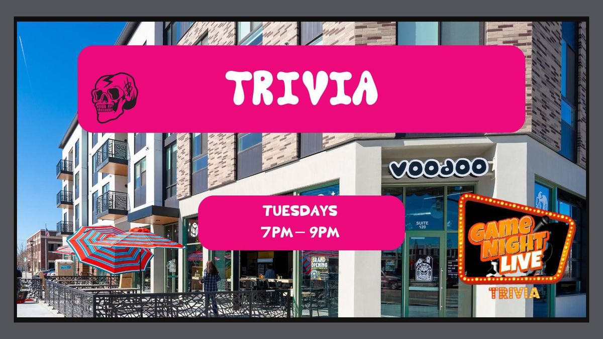 Tuesday Trivia @ Voodoo-Meridian