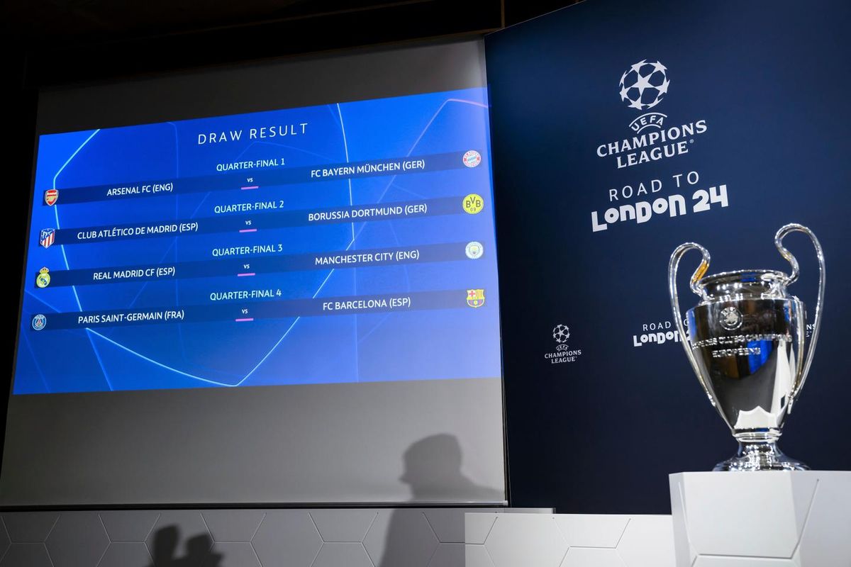 Champions League - Arsenal FC vs Atletico Madrid at Emirates Stadium