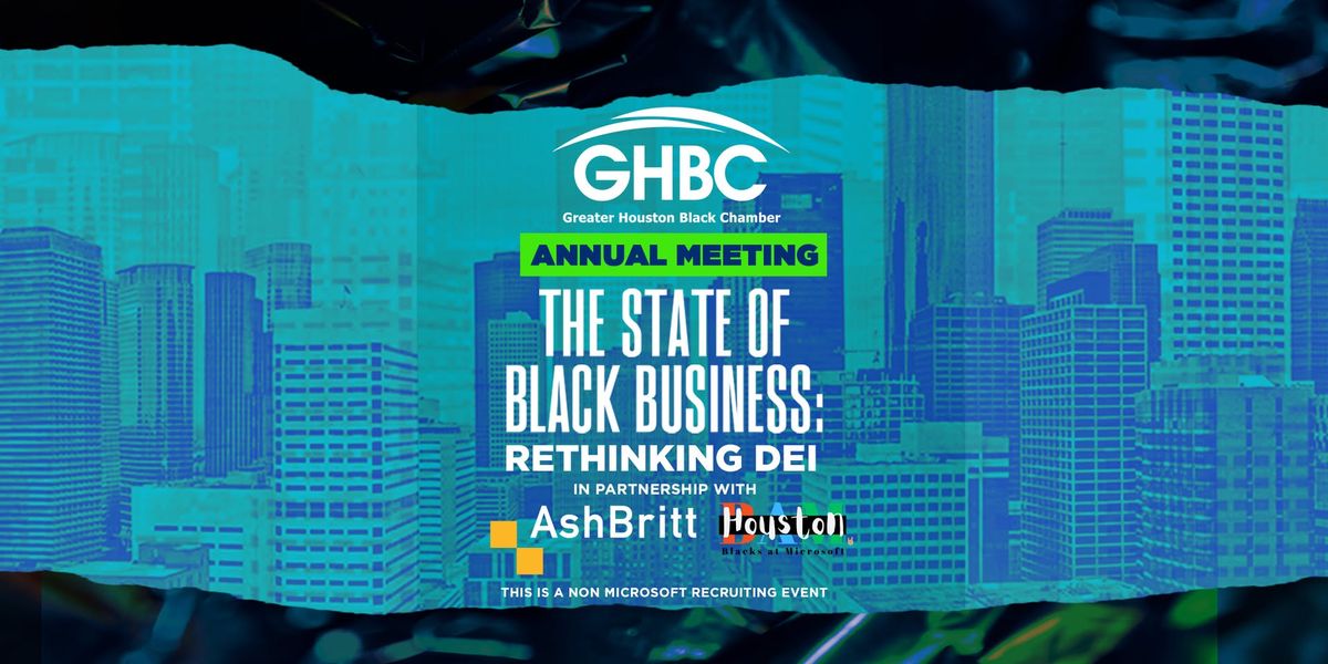 GHBC Annual Meeting: The State of Black Business