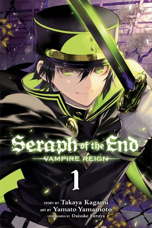 ALCC November meet up: Seraph of the End Vol. 1 Vampire Reign" by Takaya Kagami