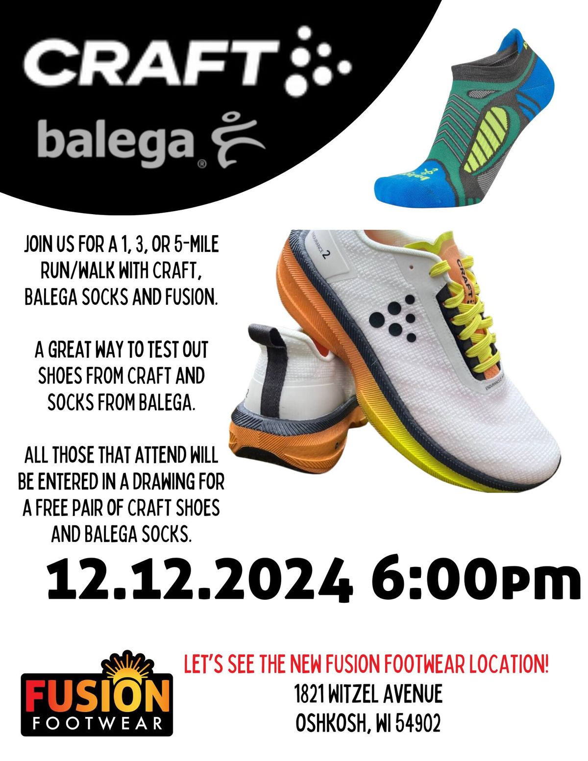 Craft & Balega Demo Run\/Walk