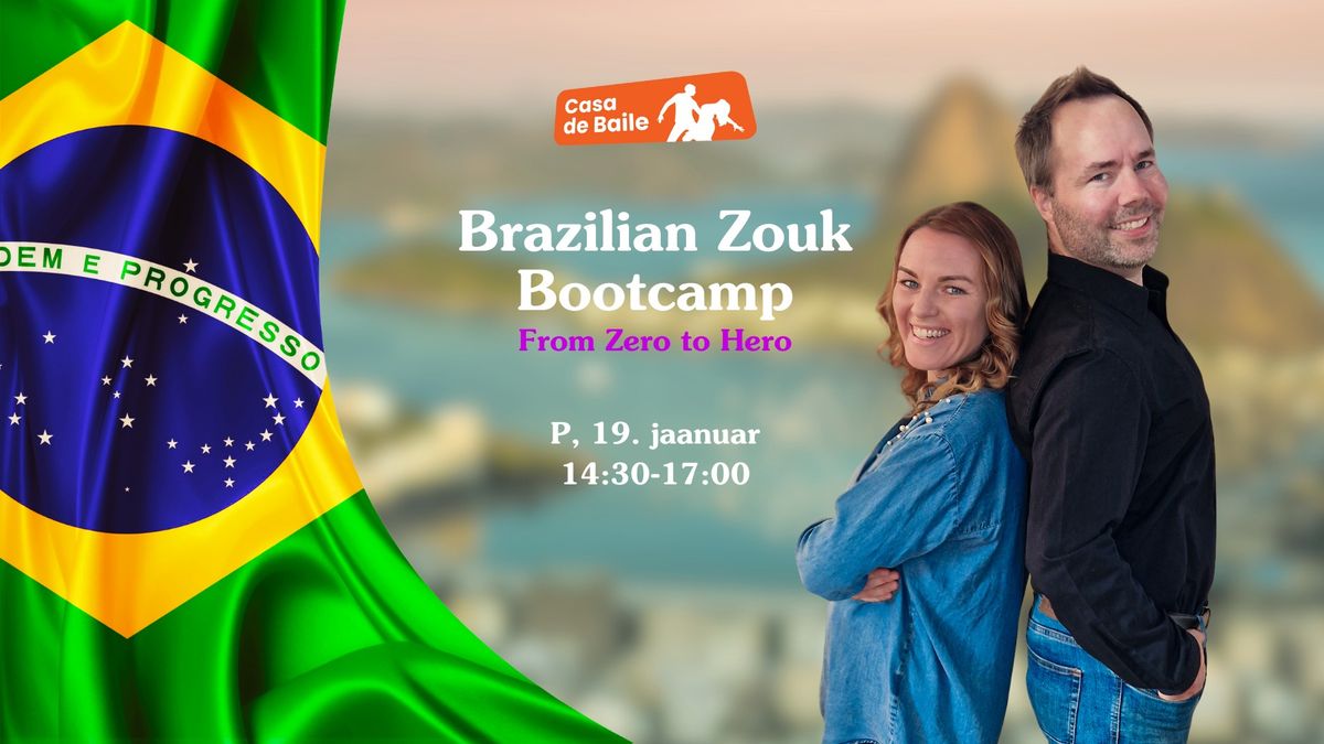 Brasiilia Zouk bootcamp - from zero to hero @Casa de Baile