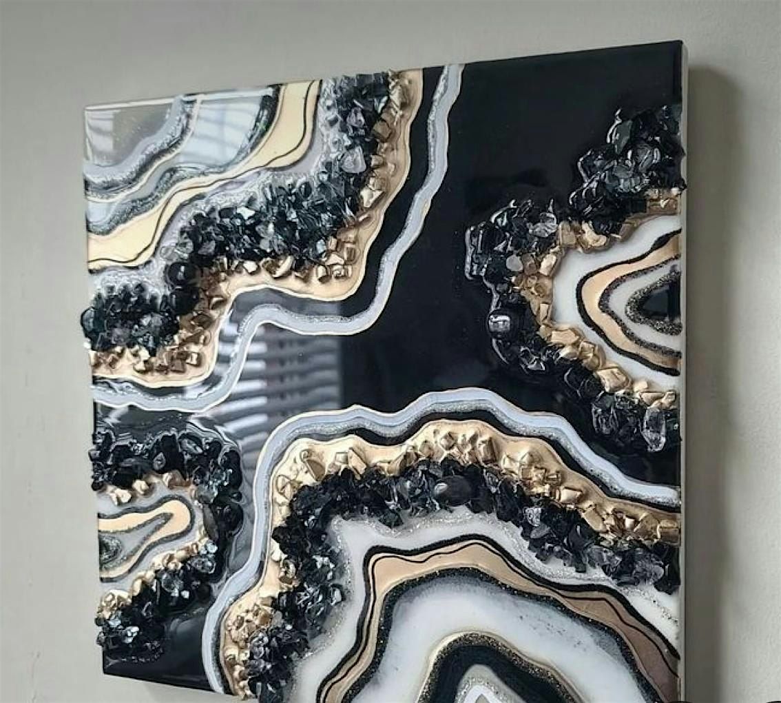 Resin Art on Canvas : Create Your Own Masterpiece