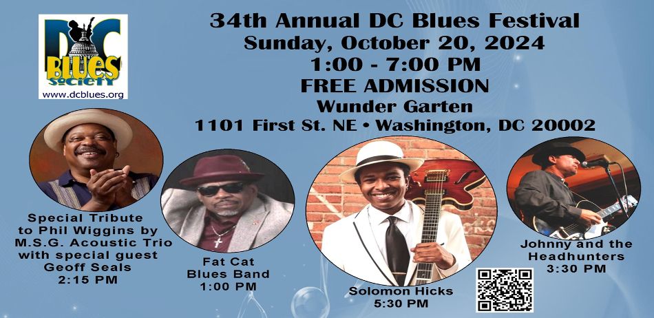 34th Annual Free DC Blues Festival