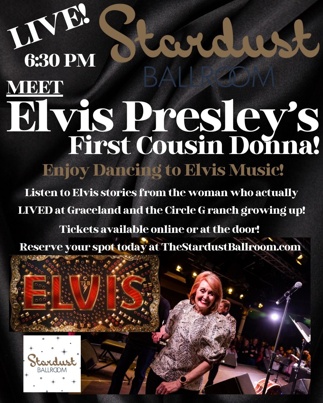 Elvis Night with Donna Presley!