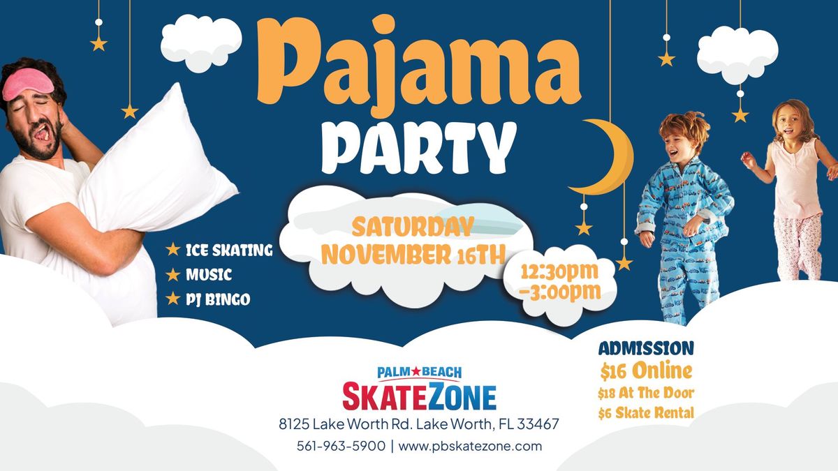 Ice Skating Pajama Party