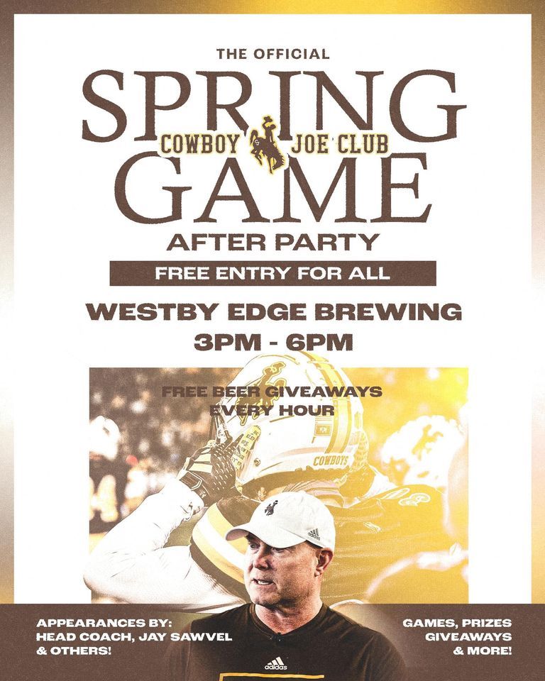 UW Spring Game After Party! 