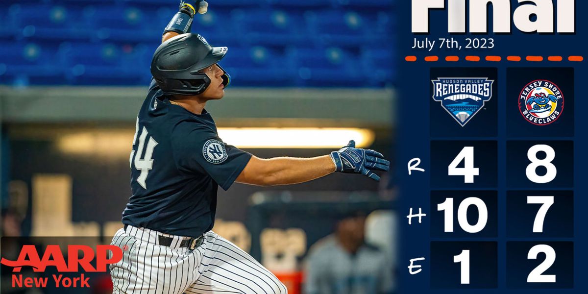 Parking Hudson Valley Renegades at Jersey Shore BlueClaws