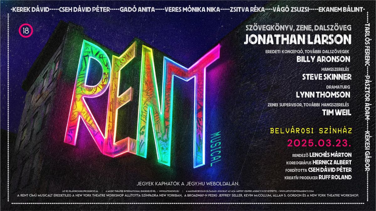 RENT - 03.23. Belv\u00e1rosi Sz\u00ednh\u00e1z