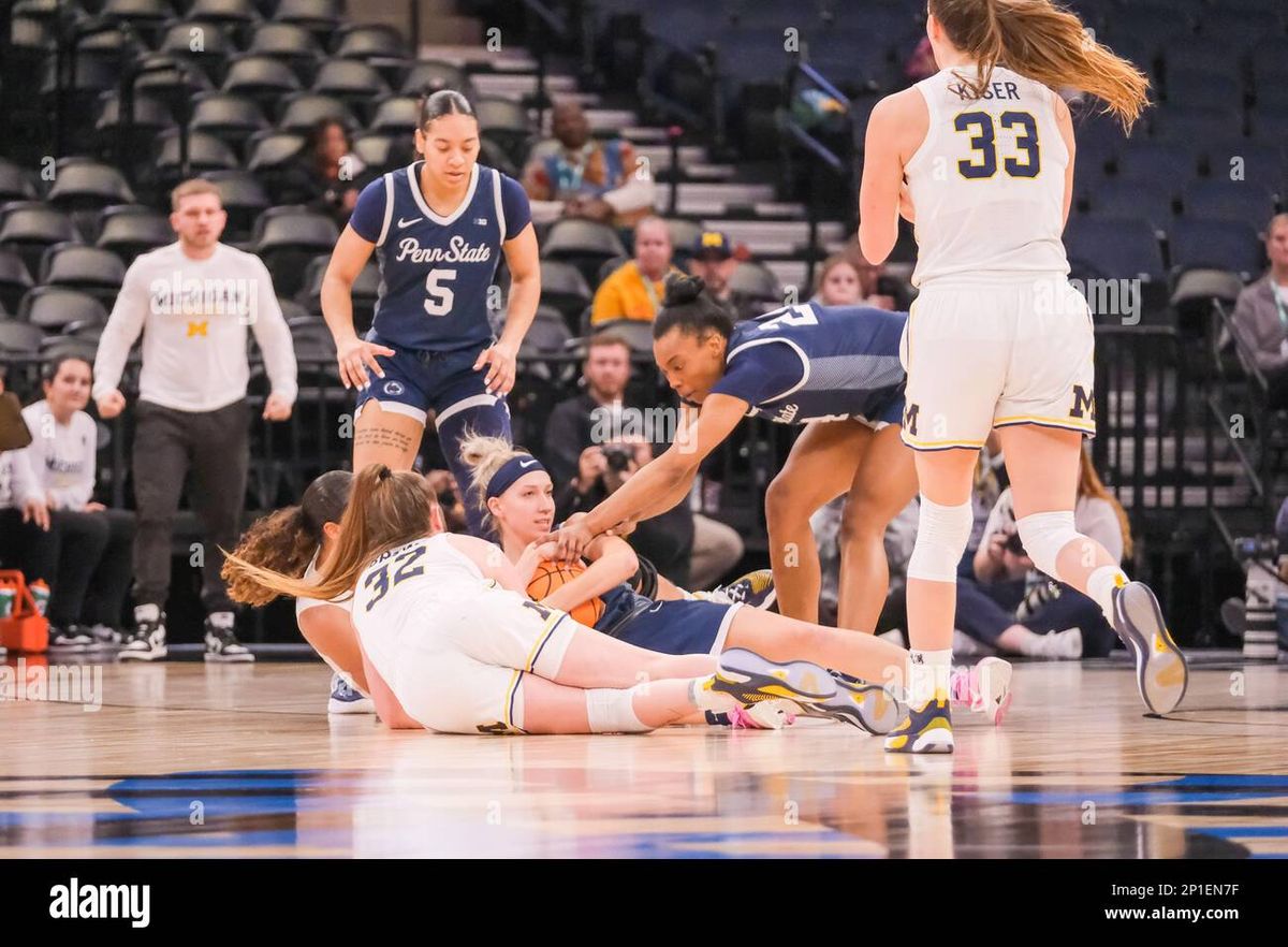 Penn State Nittany Lions at Michigan Wolverines Womens Basketball