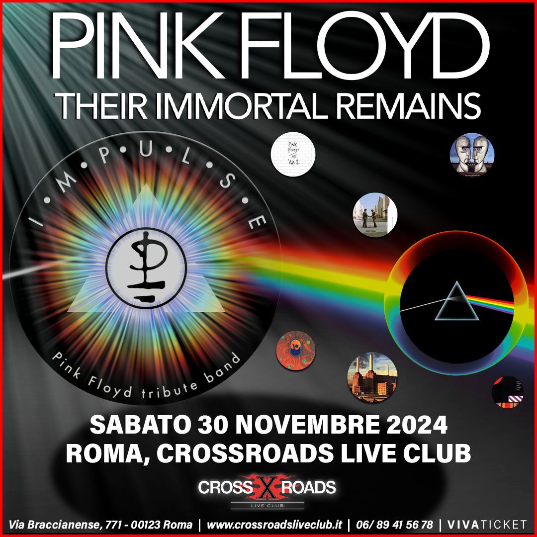 Impulse - Pink Floyd tribute show | Roma, CrossRoads Live Club