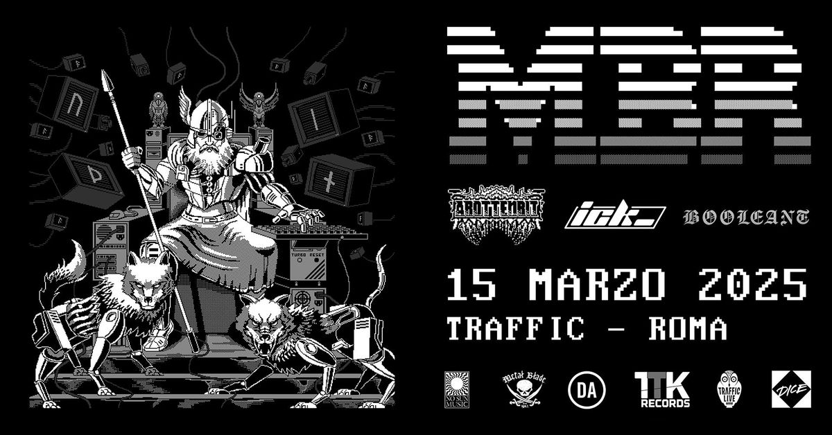 MASTER BOOT RECORD + arottenbit + ick_ + b00leant - Traffic Live, Roma.