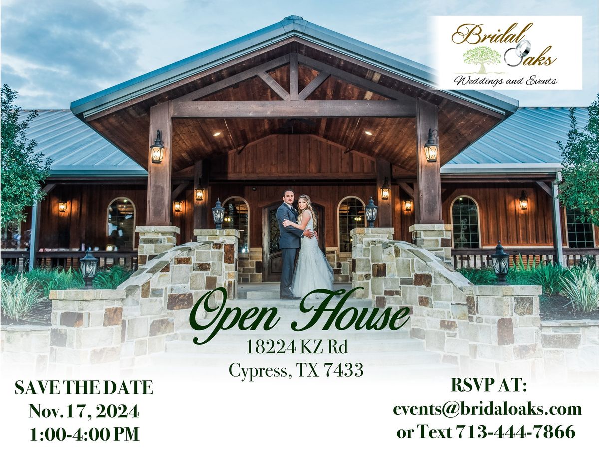 Bridal Oaks Open House 