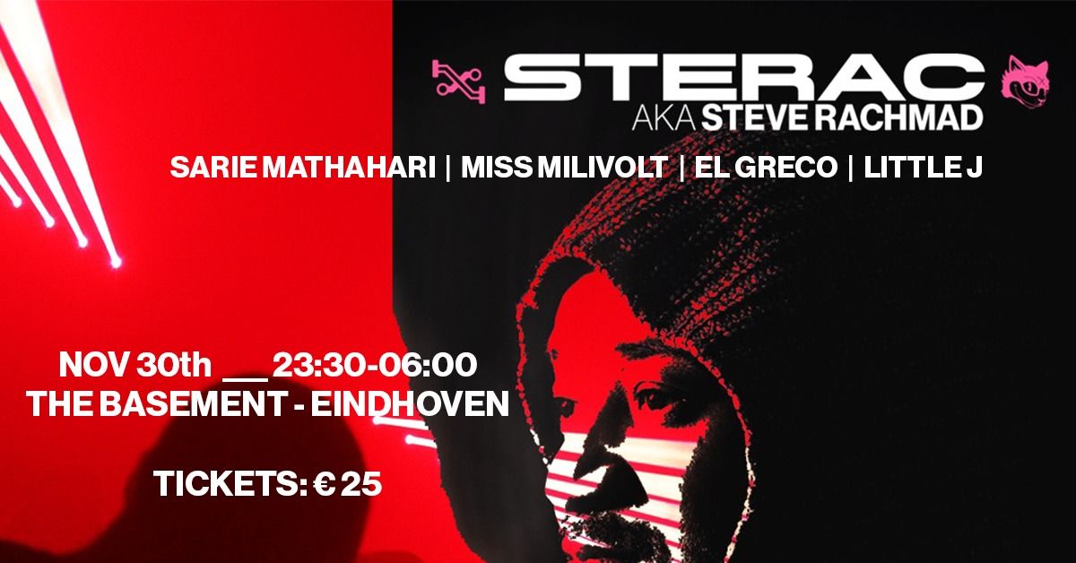 STERAC A.K.A. STEVE RACHMAD  + support