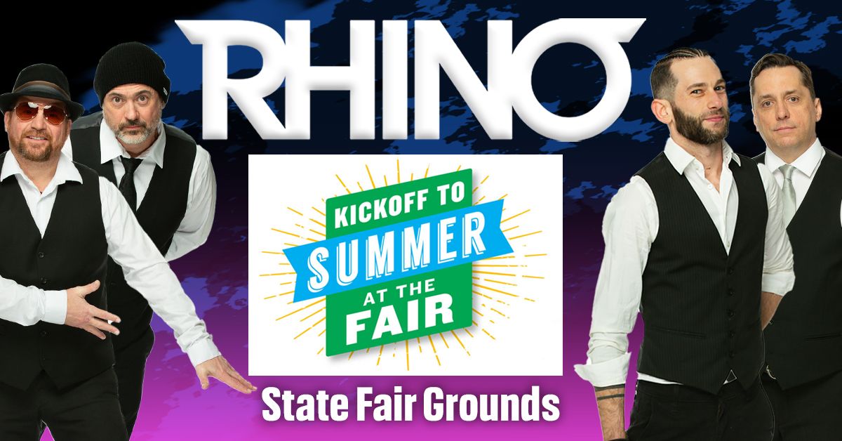 Rhino at the Kickoff To Summer at the Fair!
