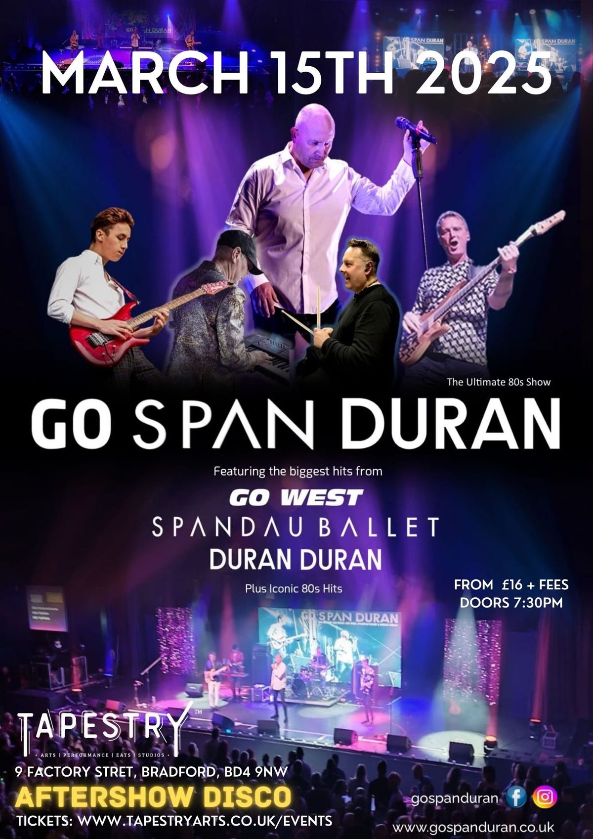 Go Span Duran (a fantastic live tribute show)