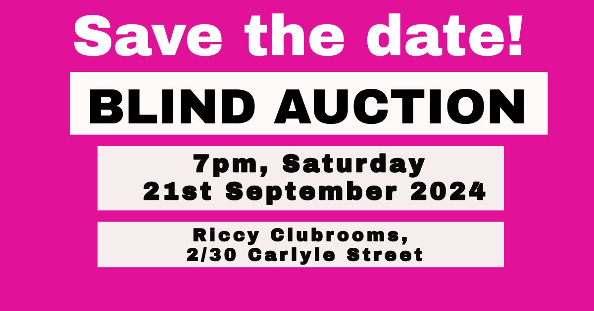 Riccarton Players Blind Auction 