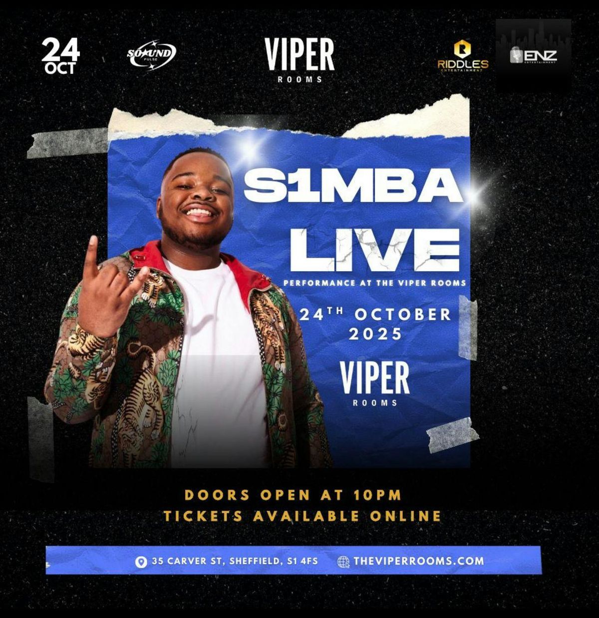 S1mba Live Performance at The Viper Rooms