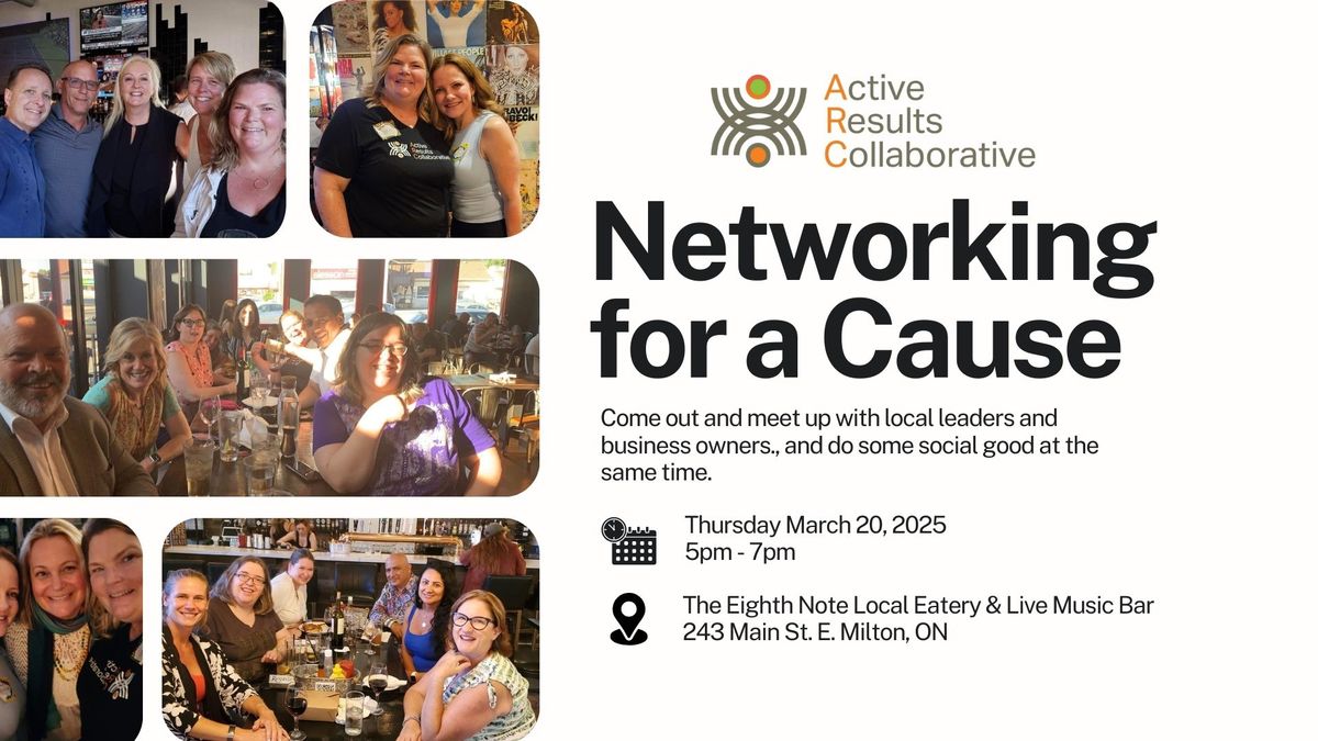 ARC Networking for a Cause Spring Meetup 2025