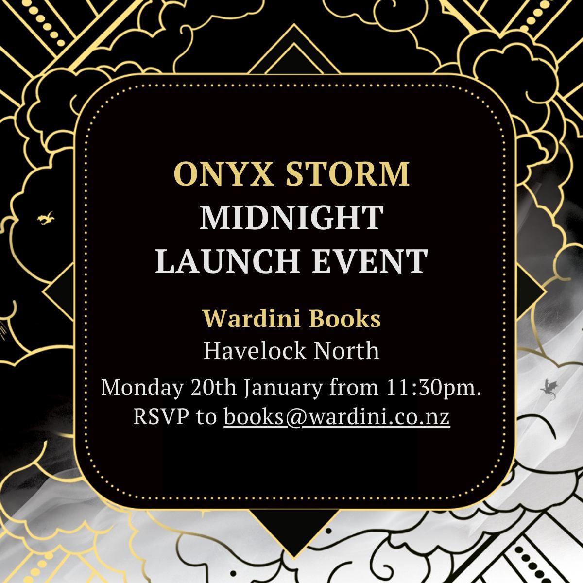 ONYX STORM MIDNIGHT LAUNCH PARTY!