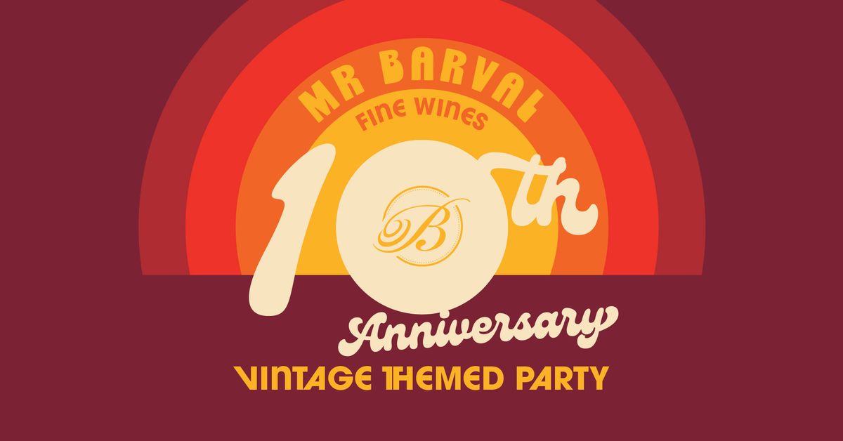 10th Vintage Anniversary Party