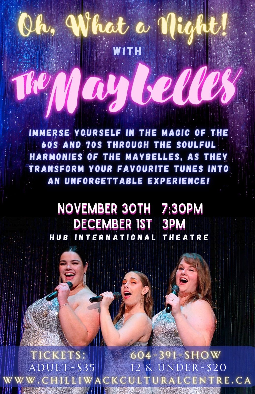 \u201cOh, What a Night\u201d with The Maybelles