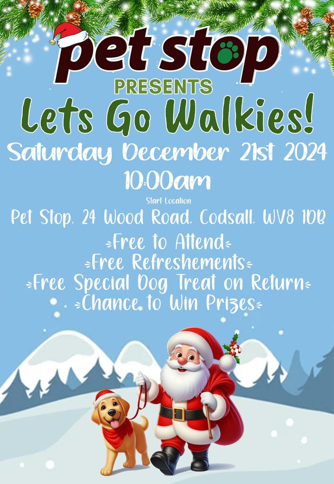 Codsall Christmas Dog Walk