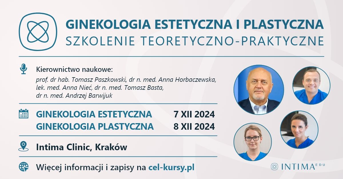 Ginekologia estetyczna i plastyczna - szkolenie teoretyczno-praktyczne