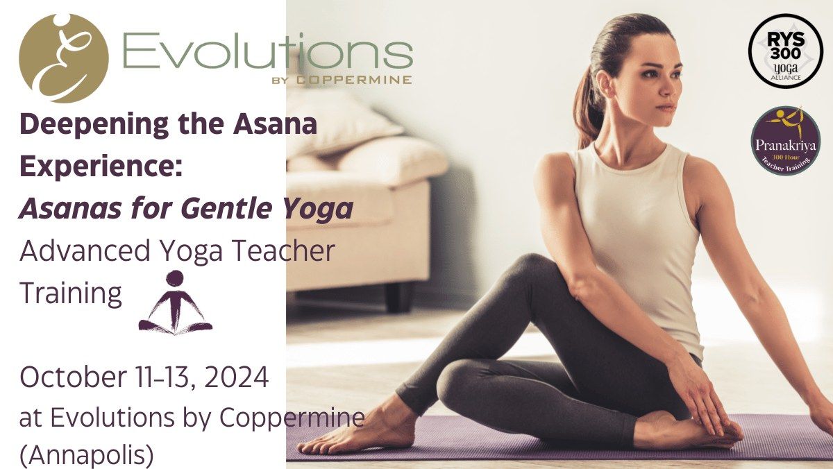 Gentle Yoga: Advanced Yoga Teacher Training