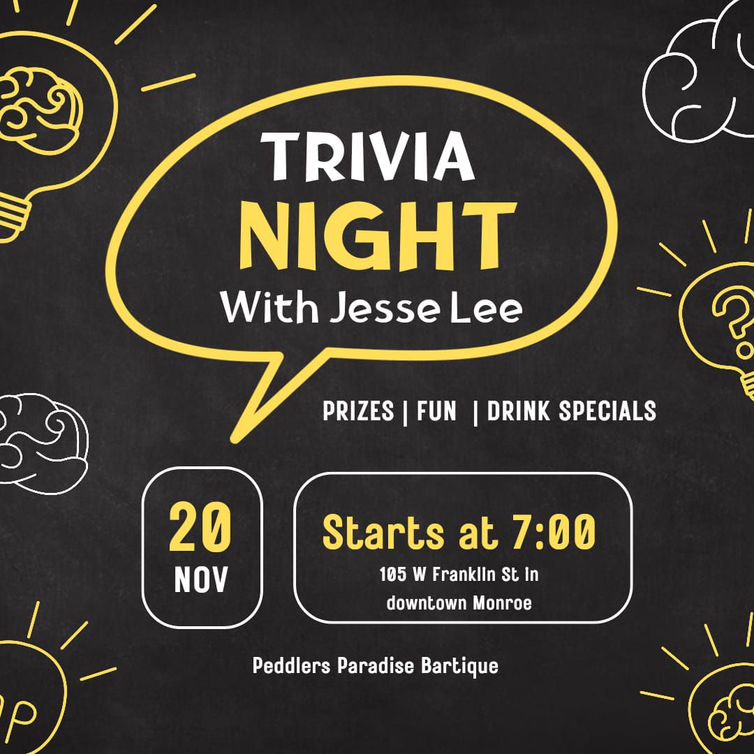 Trivia with Jesse Lee