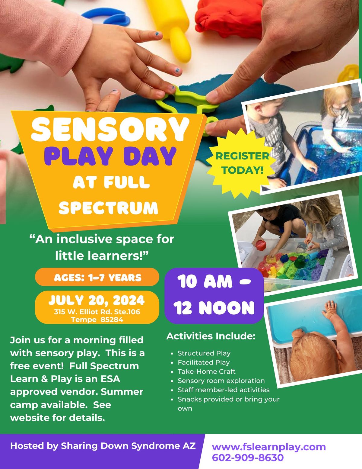 Sensory Play Day!