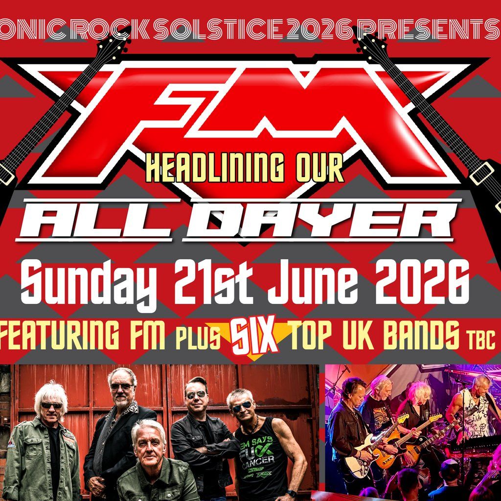 FM All Dayer  Sonic Rock Solstice 2026