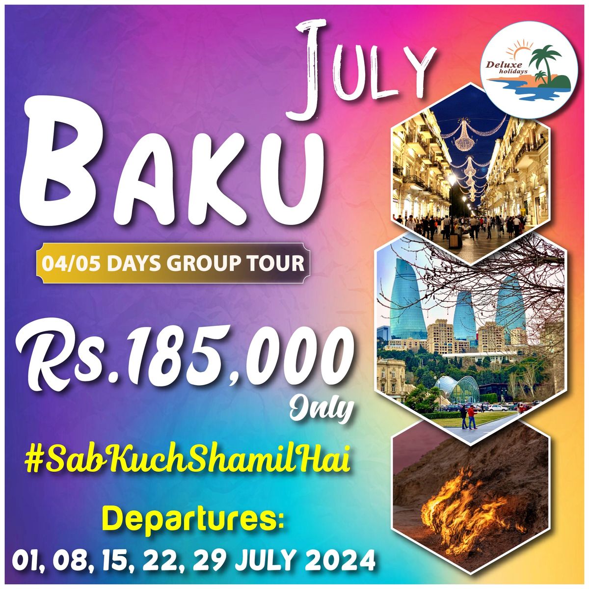 BAKU DHAMAAL OFFER - 04\/05 Days Group Tour