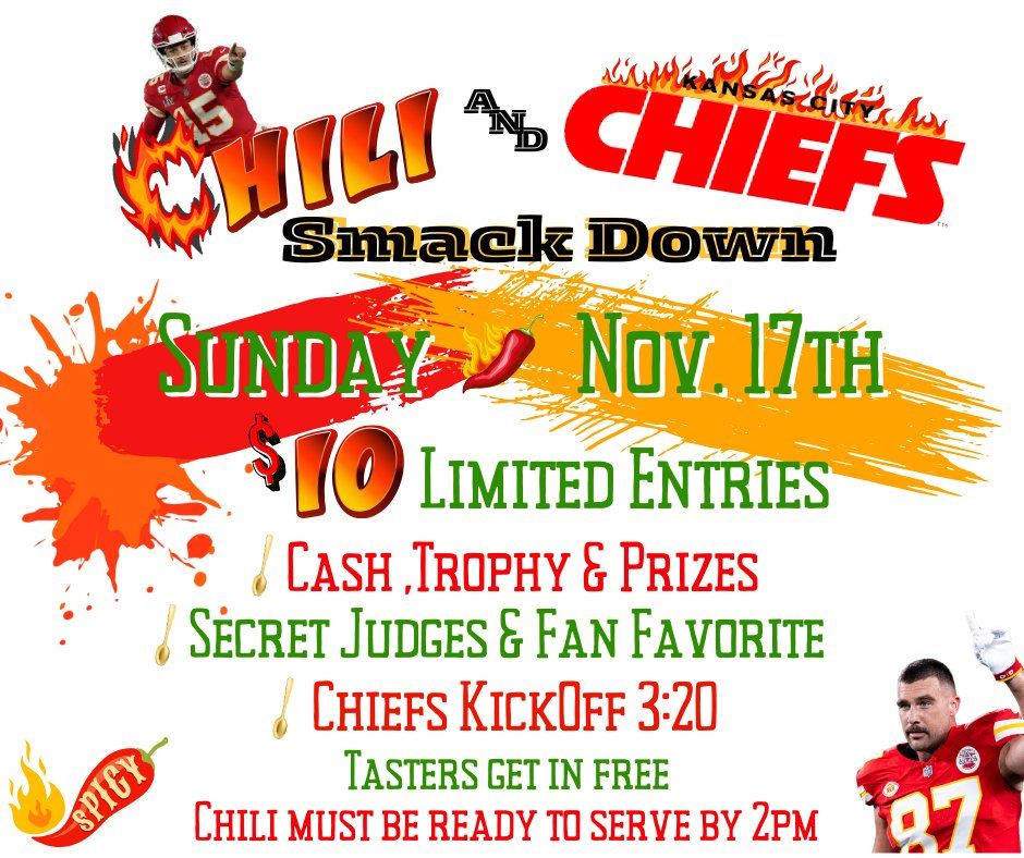 Oliver's Lounge Chili n' Chiefs Smackdown