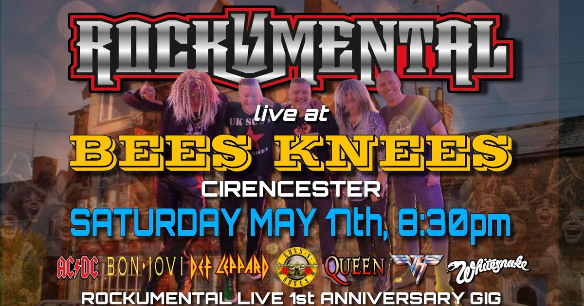 ROCKUMENTAL live at THE BEES KNEES, CIRENCESTER