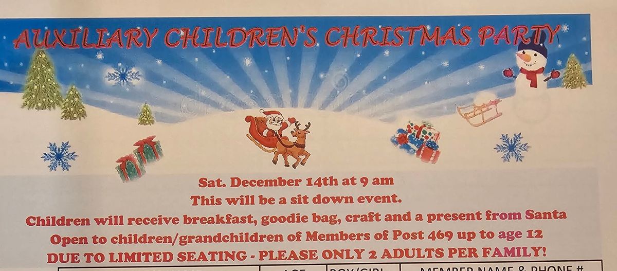 Children's Christmas Party