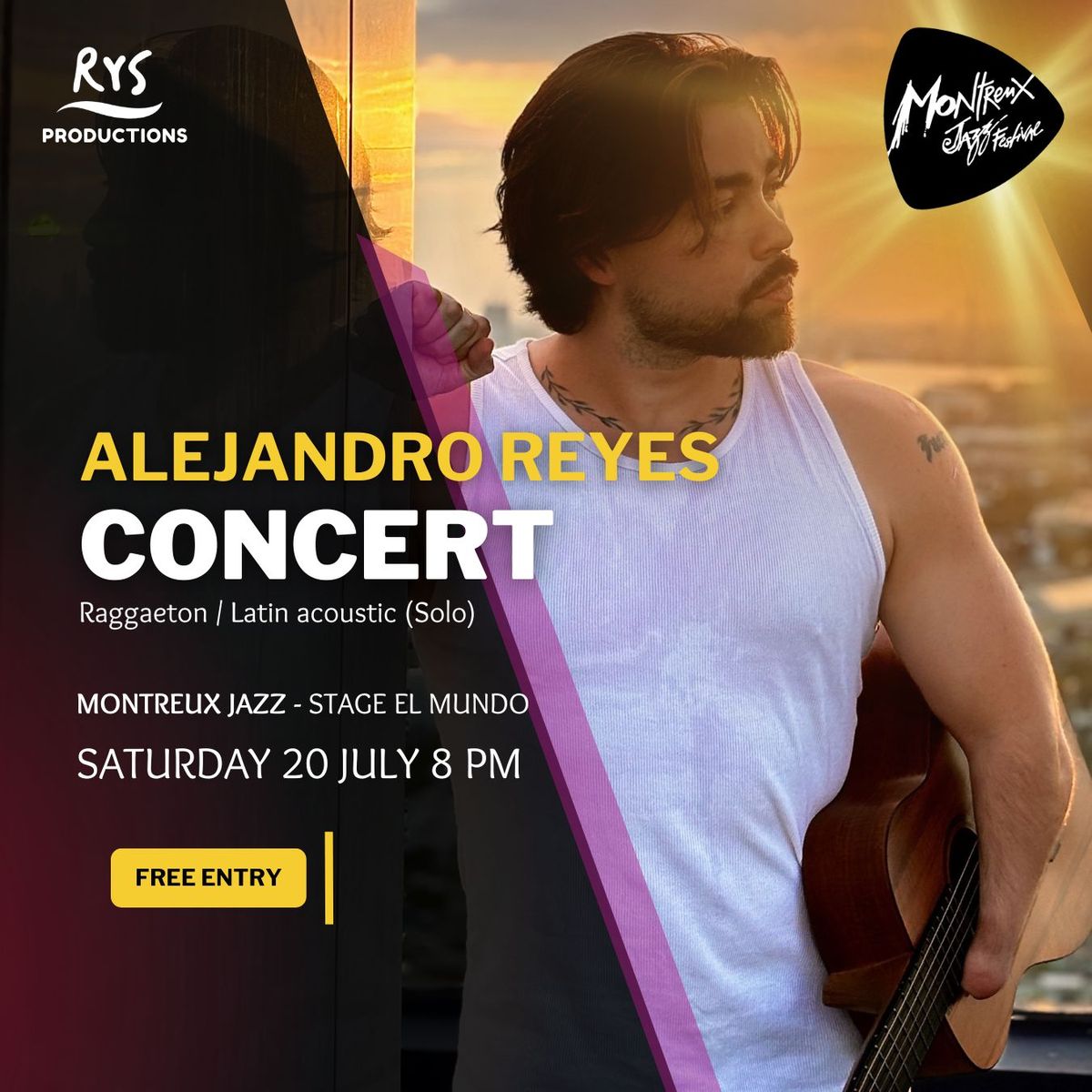Alejandro Reyes - MONTREUX JAZZ FEST 2024