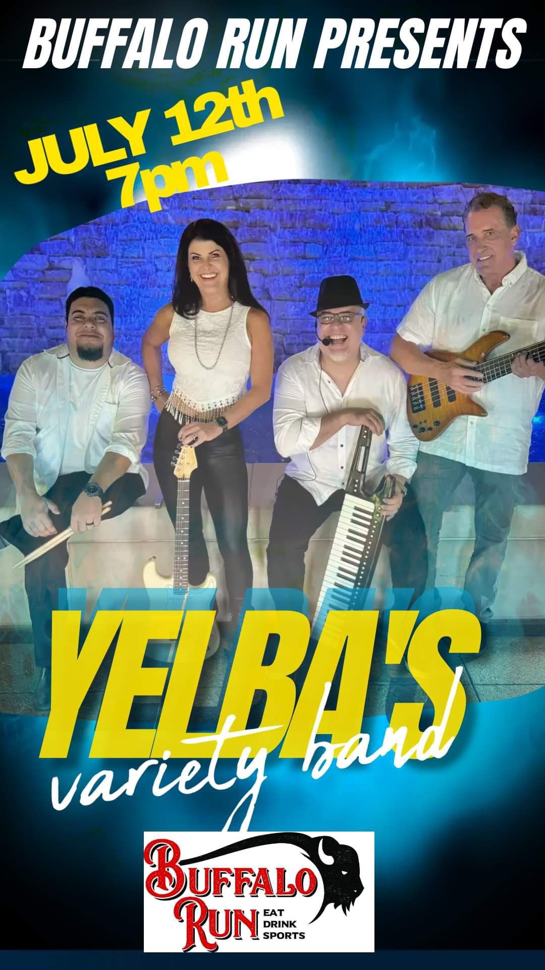 Buffalo Run presents Yelba\u2019s Variety Band!