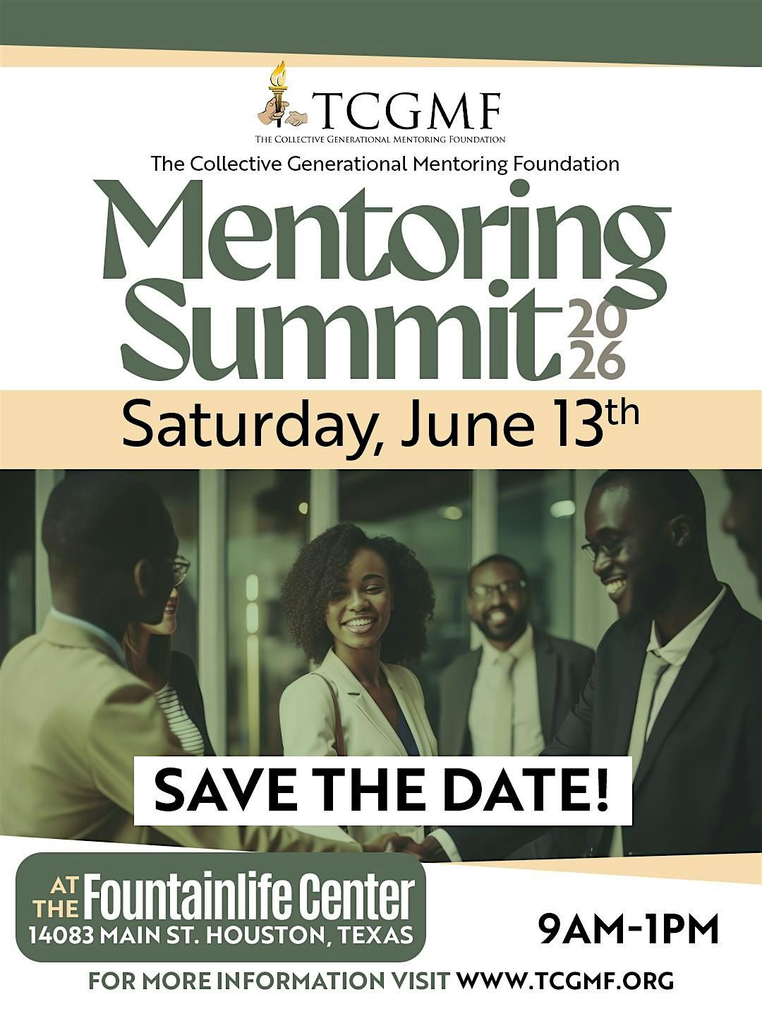 2026 TCGMF Mentoring Summit