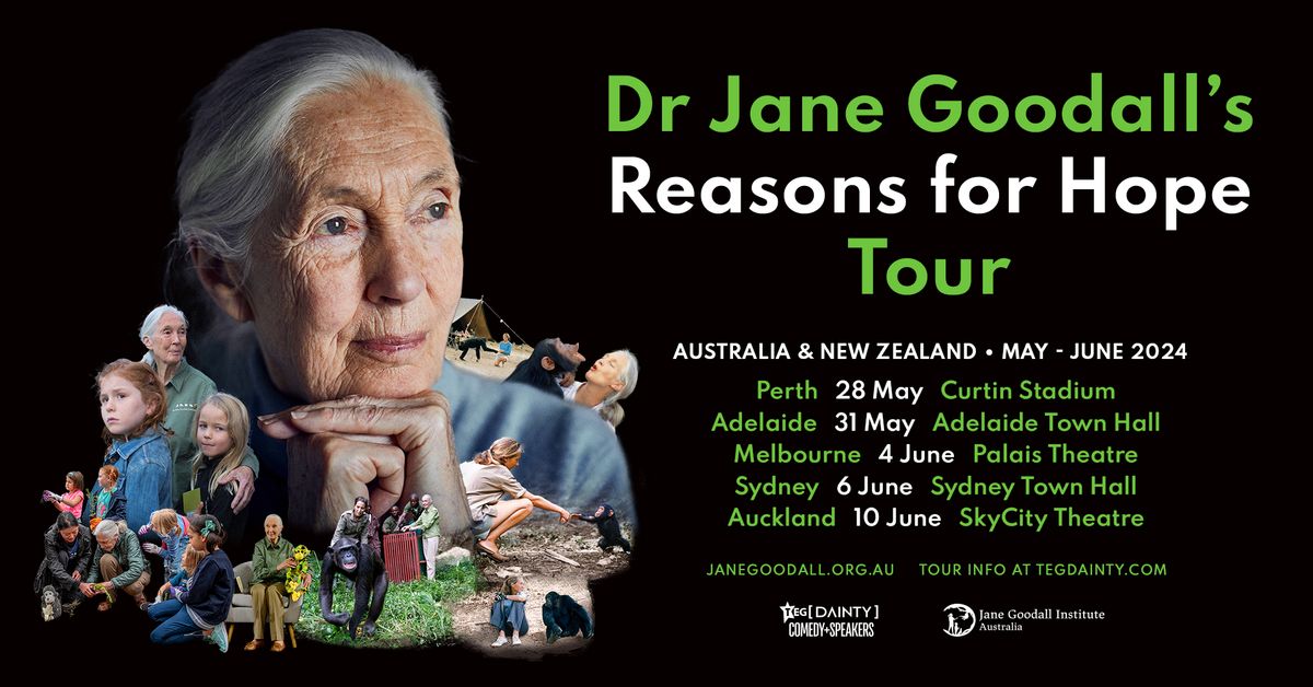 Dr. Jane Goodall - Reasons for Hope 2024 [PERTH]