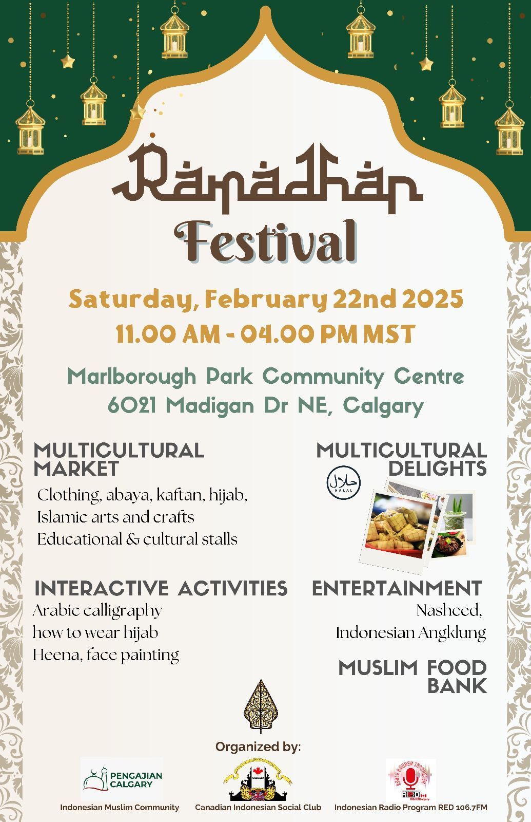 Ramadan Festival Organised by Indonesian Muslim Community