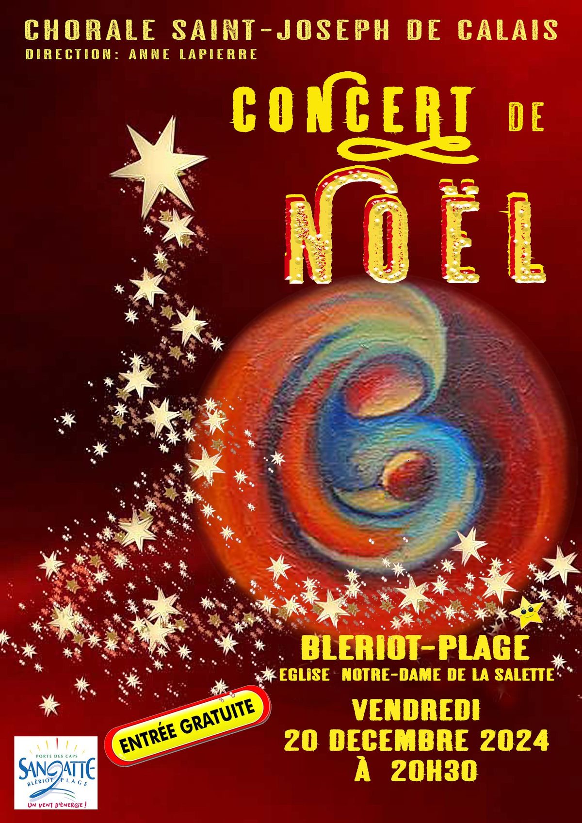 Concert de No\u00ebl 2024 de la Chorale Saint Joseph \u00e0 Bl\u00e9riot-Plage