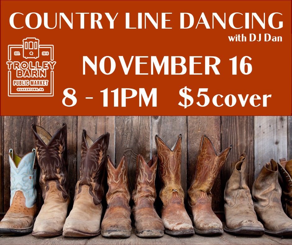 Country Line Dancing - November