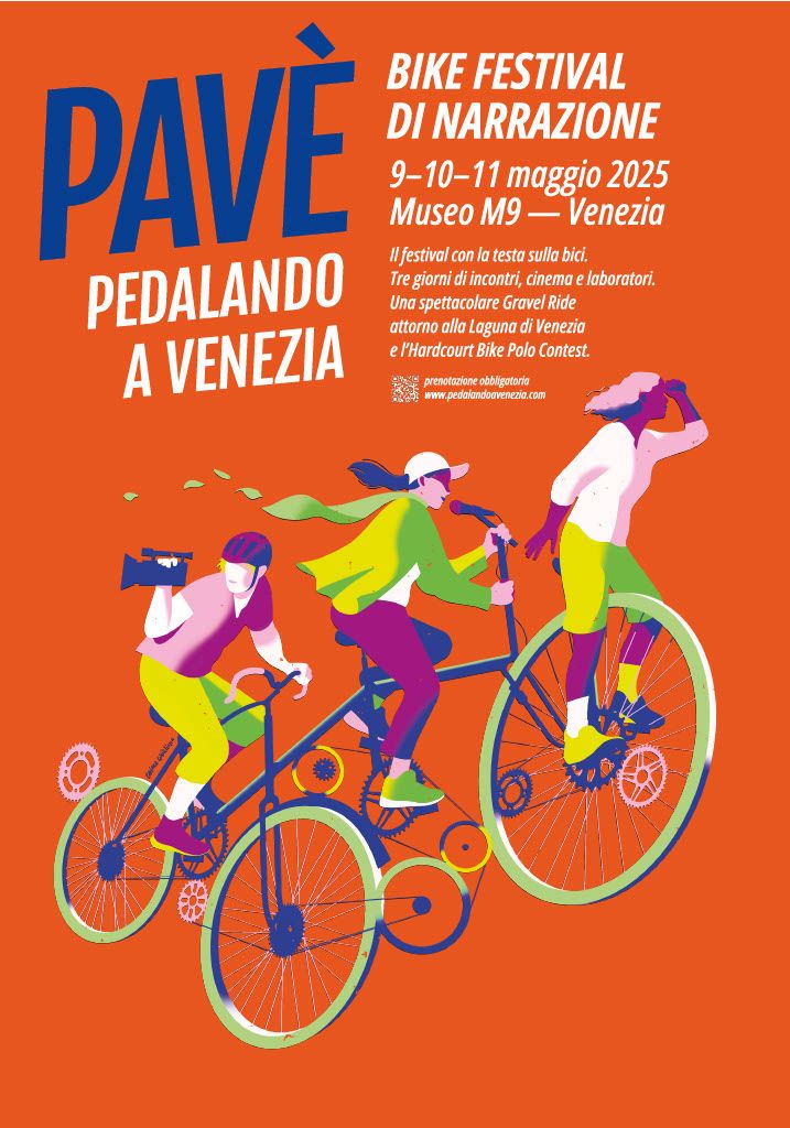 PAV\u00c8, pedalando a Venezia 2025