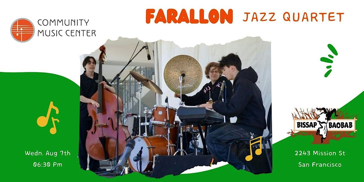 Community Music Center - Farallon  Jazz Quartet