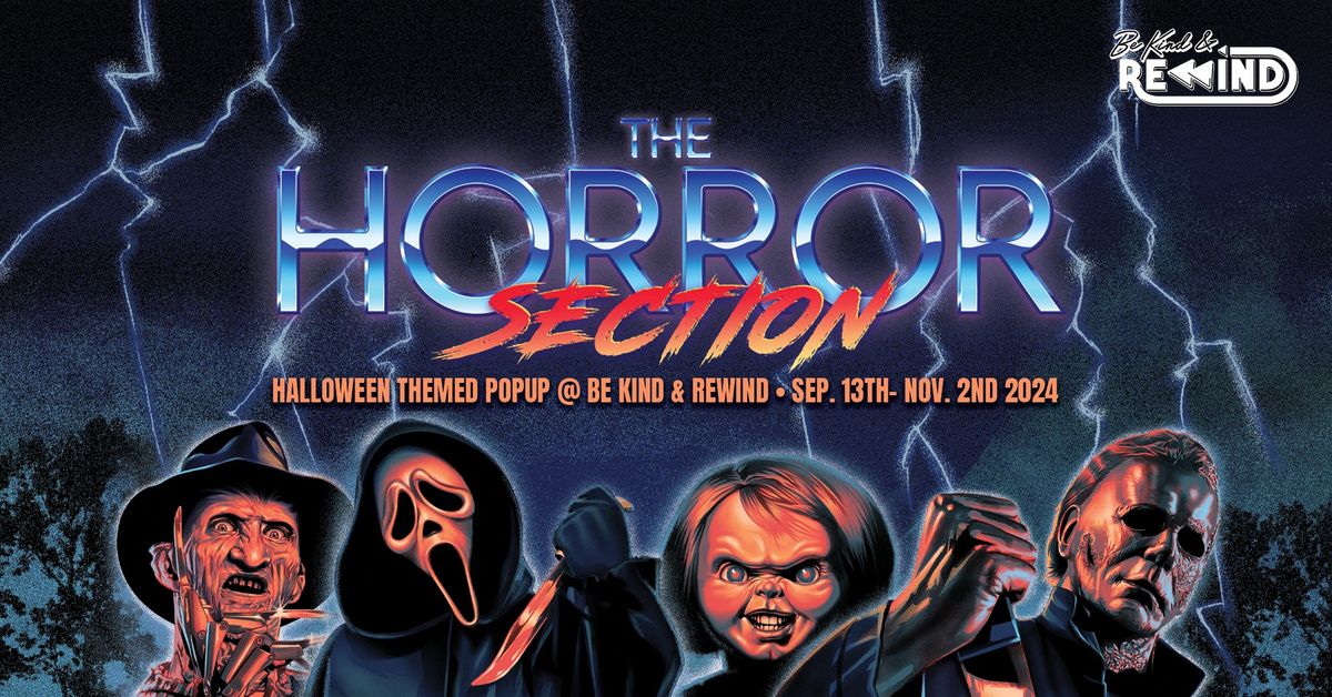 The Horror Section - Halloween Themed Popup Kickoff Weekend