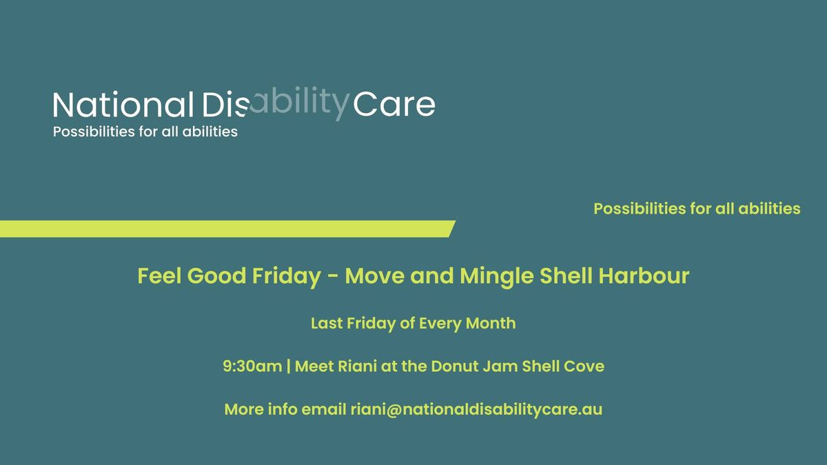 Feel Good Friday - Move and Mingle Shell Harbour